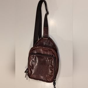 Jack George Leather Messenger Bag